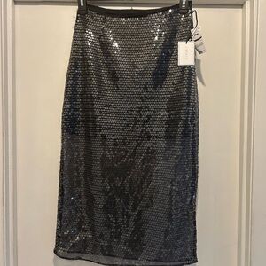 1. State Black Sequin Pencil Skirt